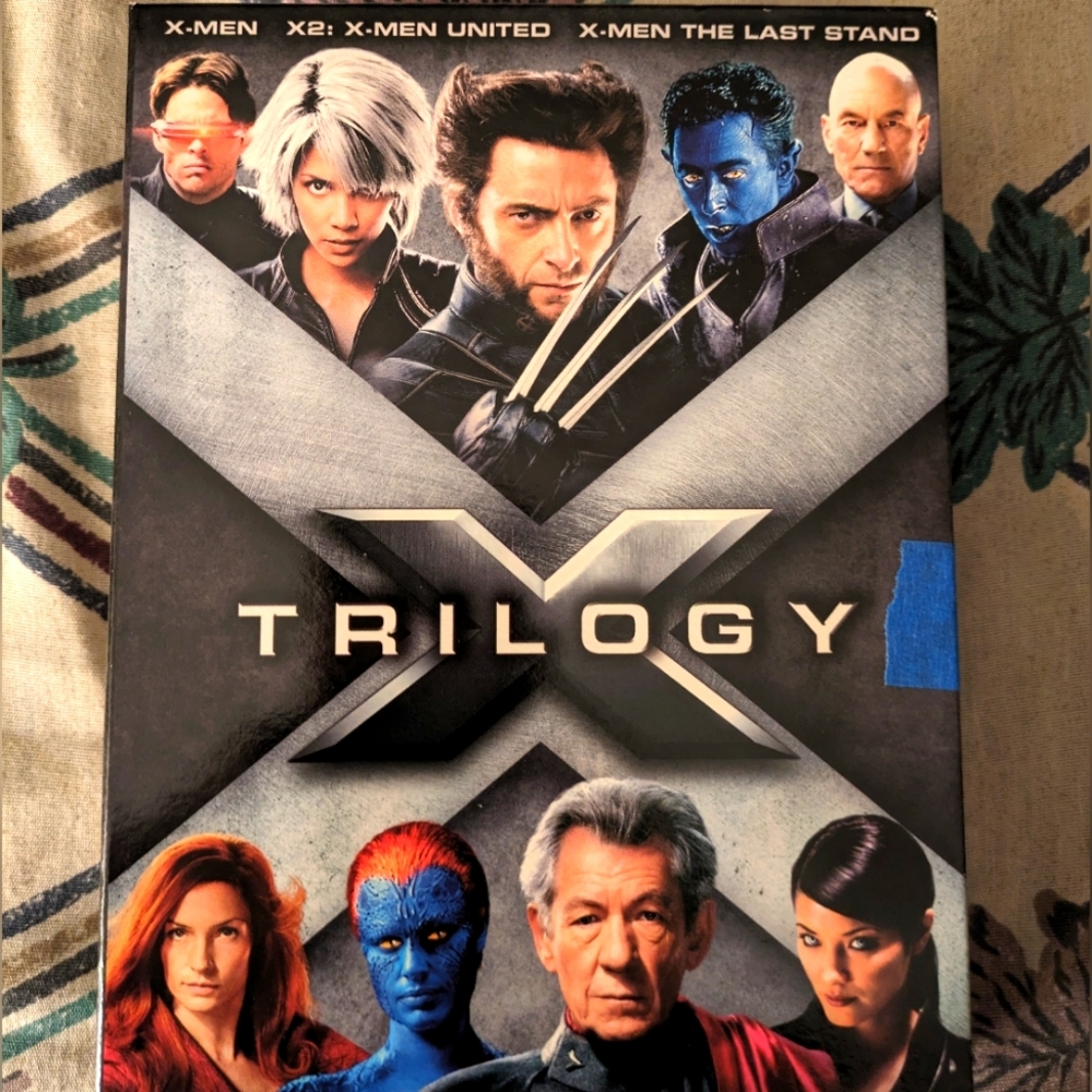 X-Men Trilogy DVD's